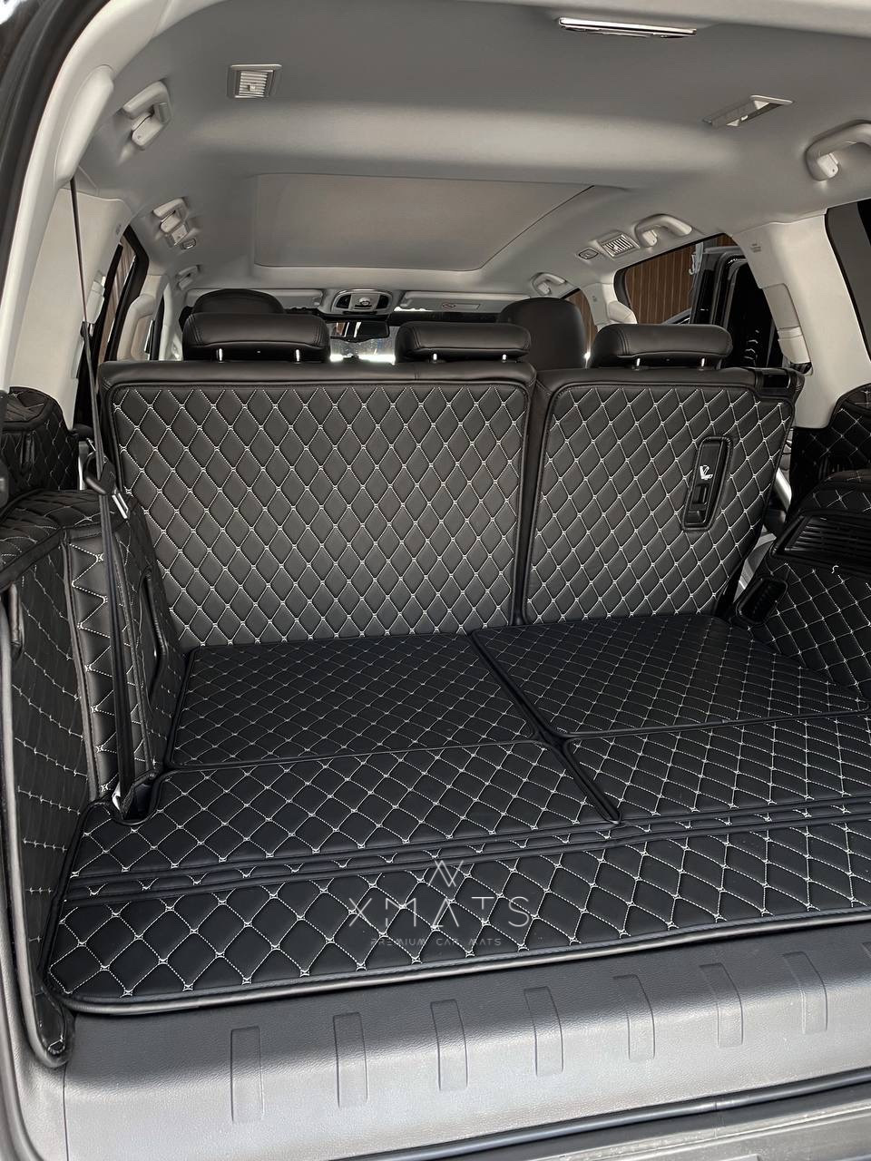 Коврики из экокожи в багажник на Haval H9. 3D коврики из экокожи в ...