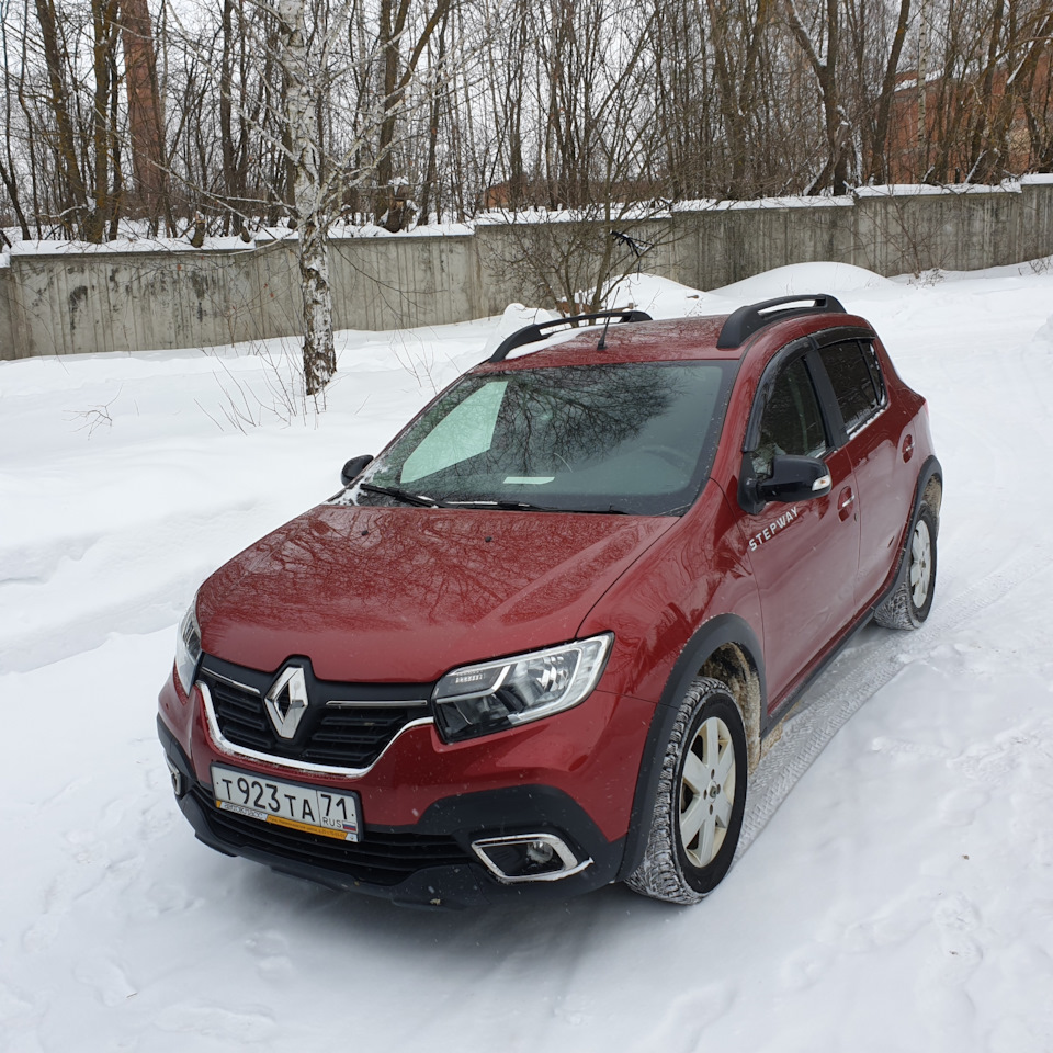 Проводы русской зимы. — Renault Sandero Stepway (2G), 1,6 л, 2019 года |  фотография | DRIVE2