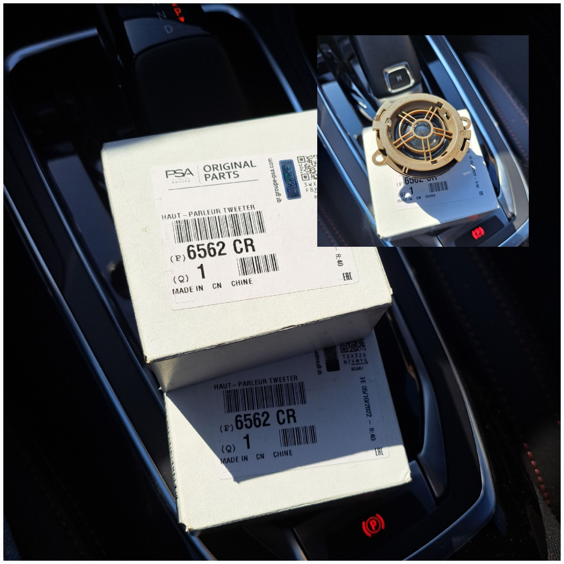 Установка твитеров Denon. — Peugeot 308 SW (2G), 1,5 л, 2019 года ...