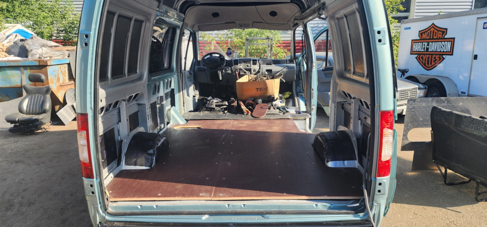 Обшивка фанерой — ГАЗ Соболь, 2,9 л, 2017 года | своими руками | DRIVE2