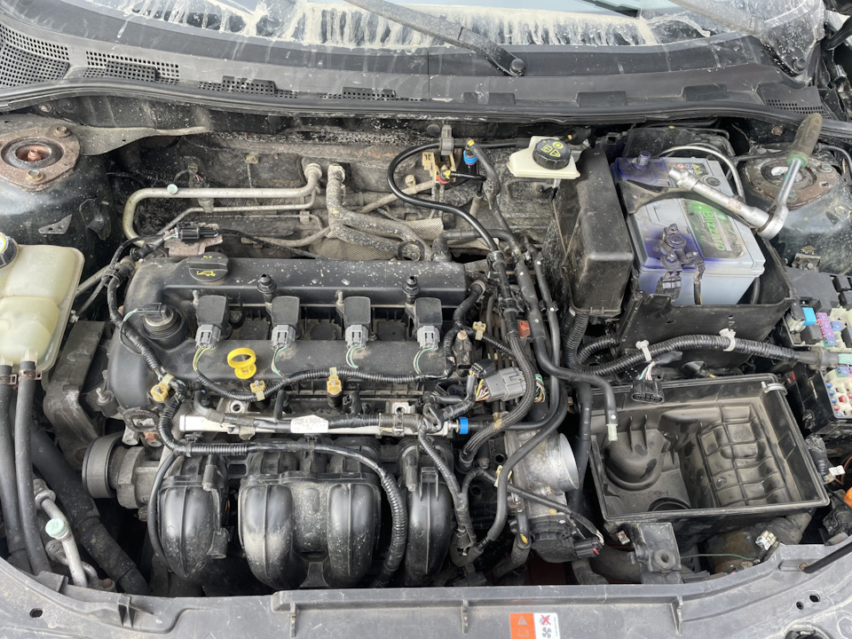 Замена датчика детонации. Проверка клапана адсорбера — Mazda 3 (1G) BK ...