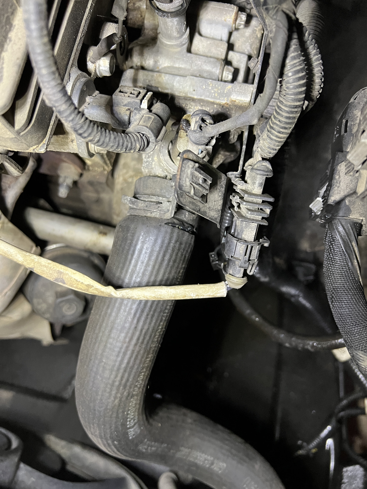 Патрубки радиатора — Chevrolet Cruze (1G), 1,6 л, 2014 года | визит на ...