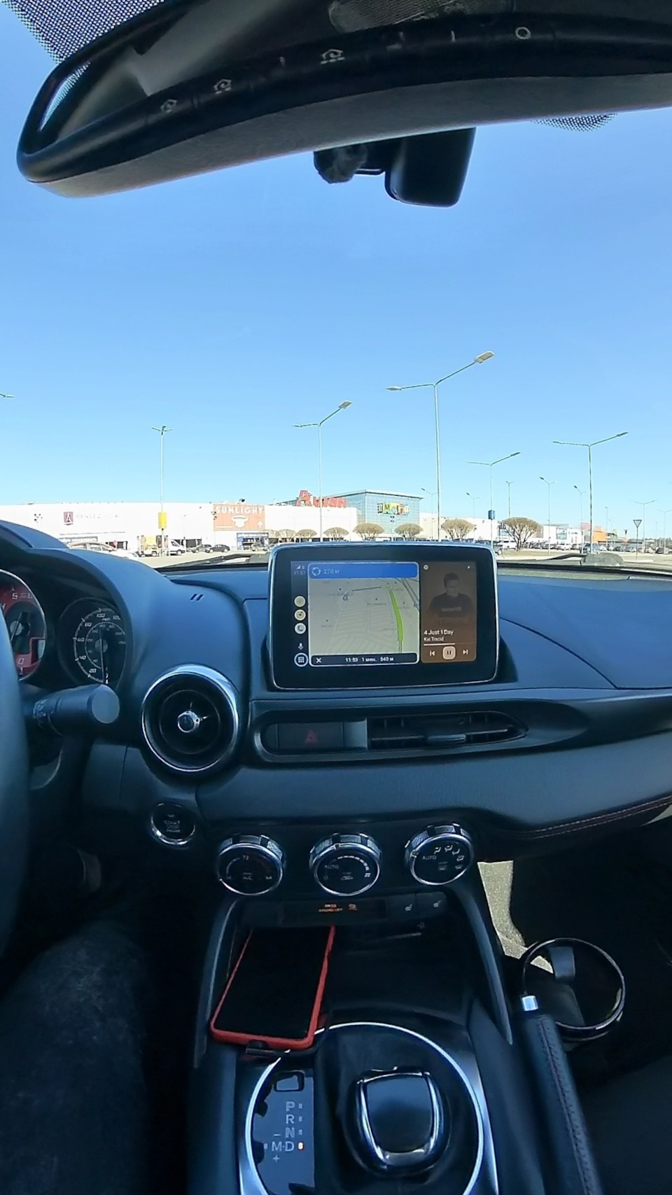 5 месяцев без движения, обновился Android Auto — FIAT 124 Spider, 1,4 л,  2018 года | наблюдение | DRIVE2