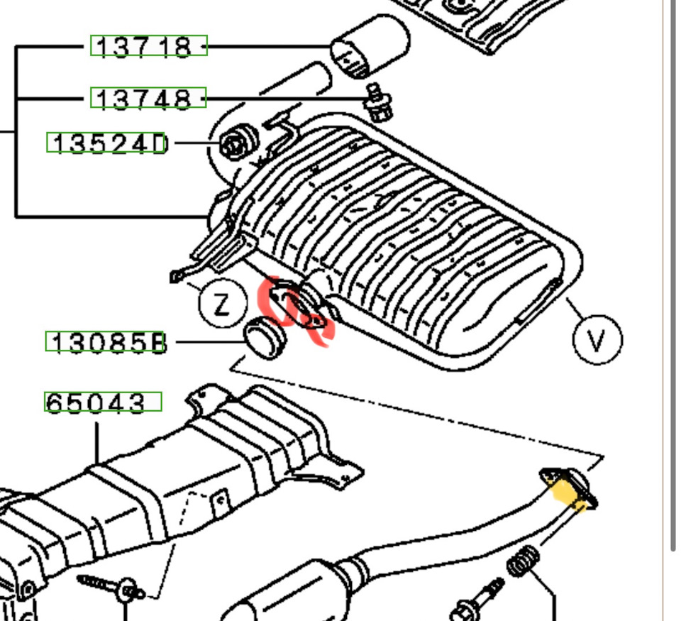 Гофра вместо кольца, стоит ли? — Mitsubishi Lancer X, 2 л, 2008 года ...