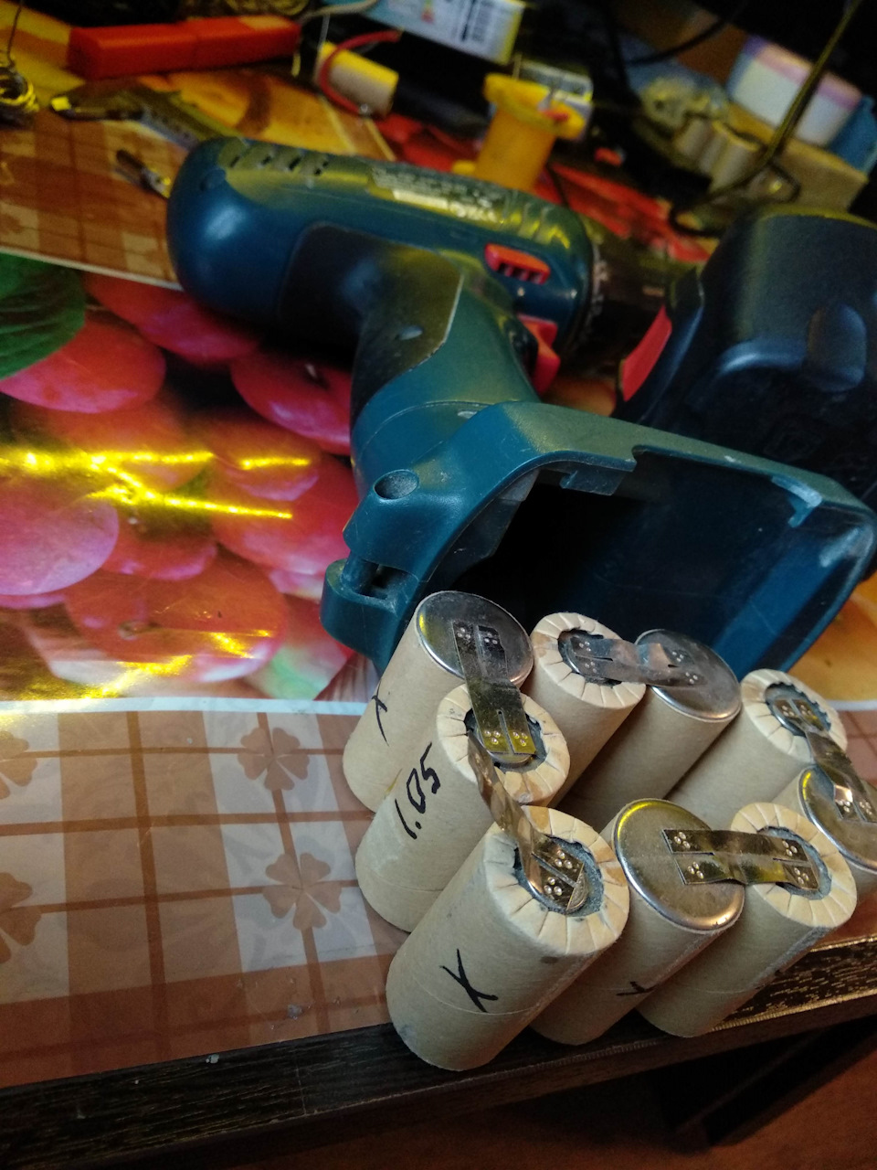 Переделка шуруповерта на литиевые аккумуляторы. — DRIVE2