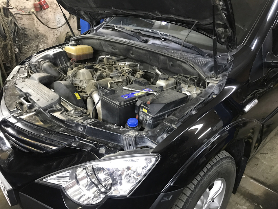 Меняем маслице — SsangYong Actyon (1G), 2 л, 2008 года | визит на ...