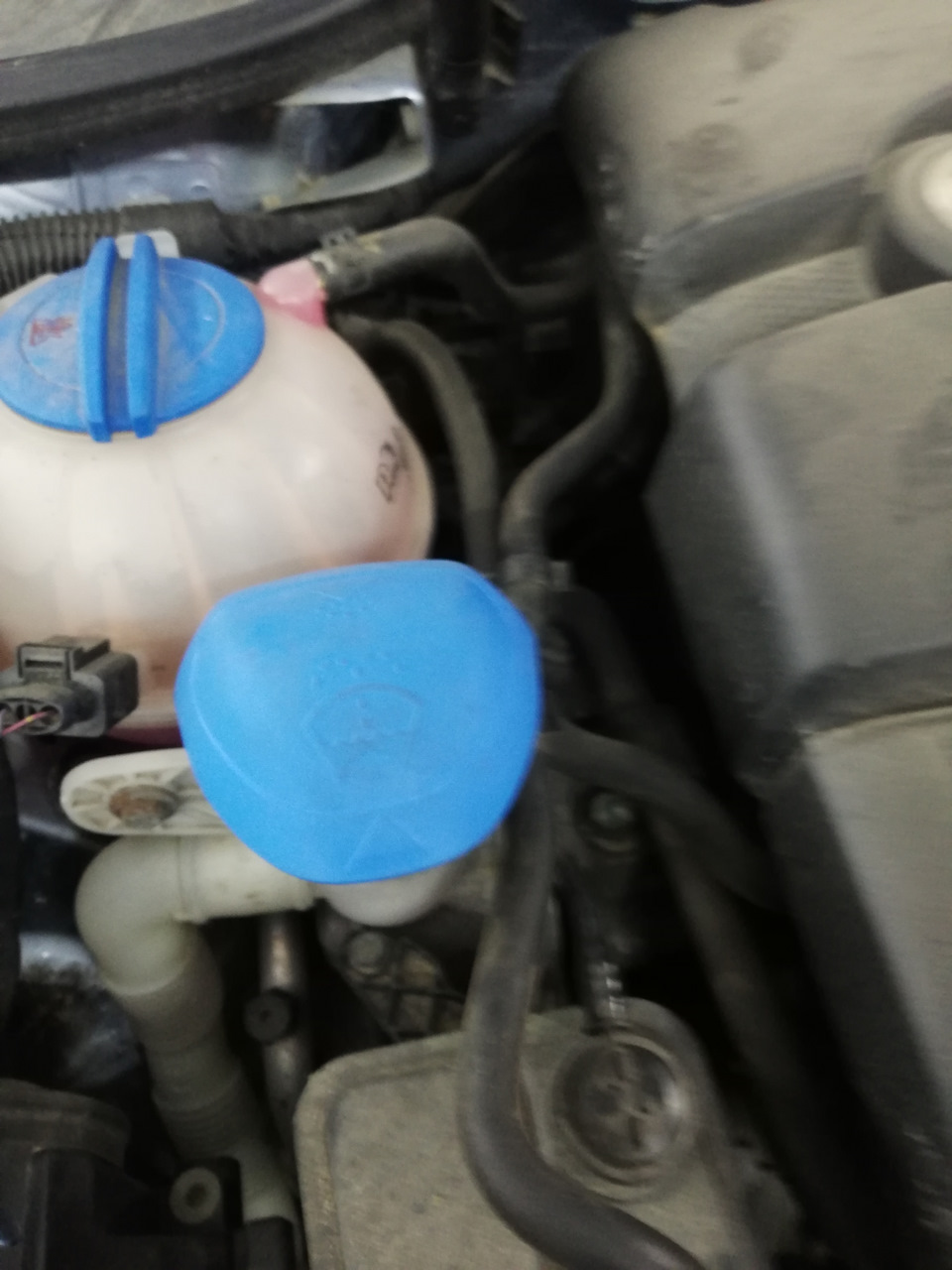 Крышка заливной горловины от шкоды скала — Volkswagen Golf Mk6, 1,6 л ...