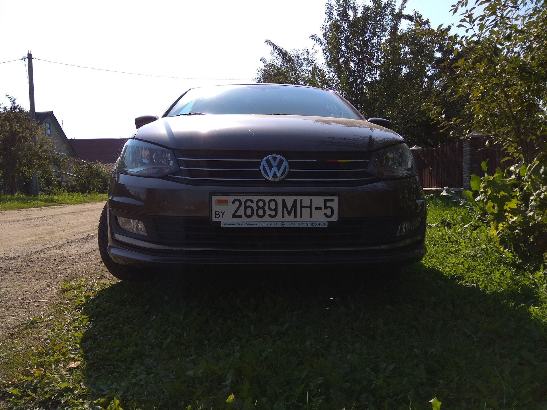 9. Стайлинг — Volkswagen Polo Sedan, 1,6 л, 2018 года | аксессуары | DRIVE2