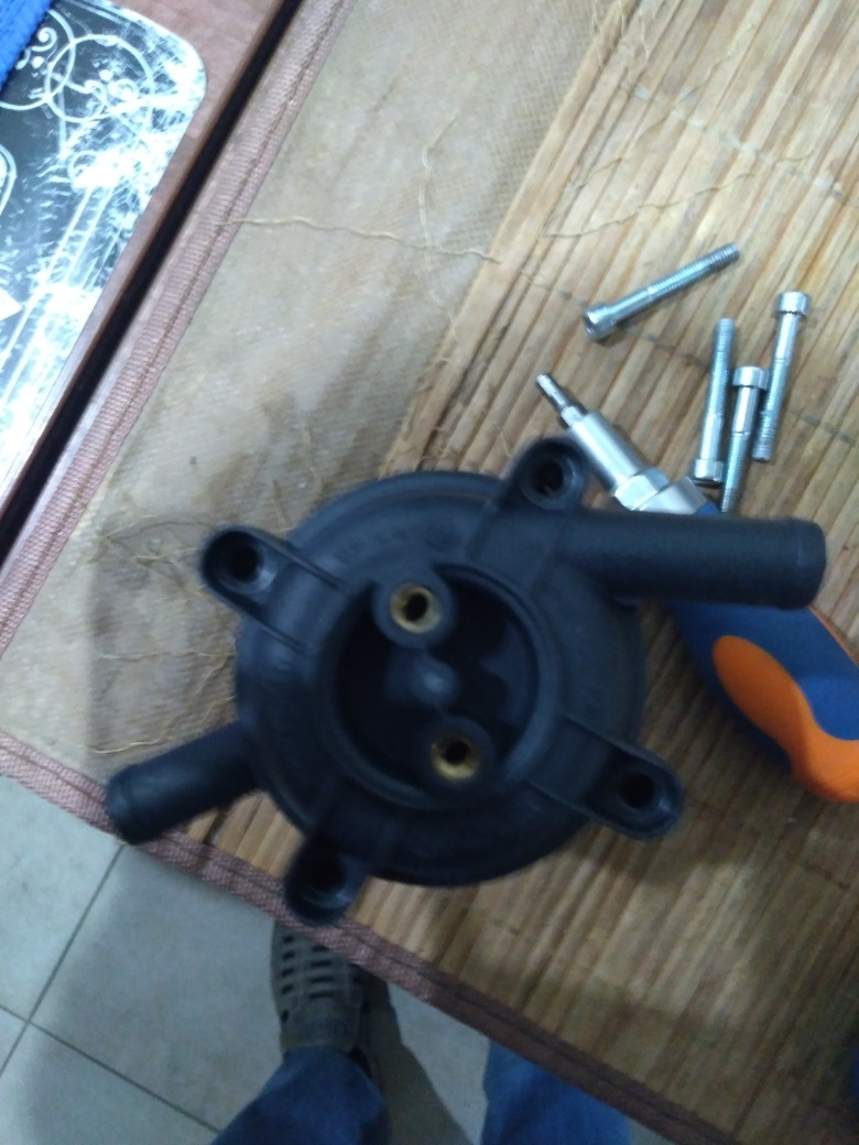 Замена шлангов ГБО и установка корпусного фильтра тонкой очистки ...