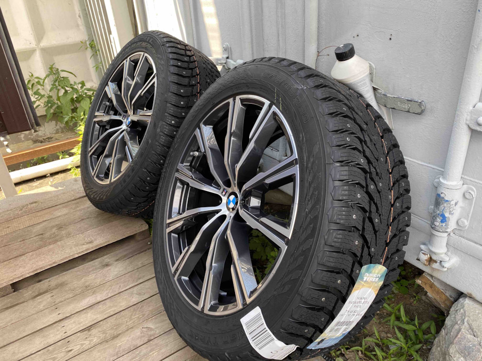 Колеса в сборе комплектом на BMW X5 G05 и X6 G06 (стиль 740М R20 ...
