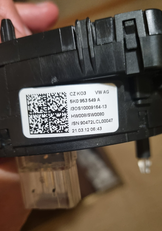 Подрулевой блок с поддержкой мультируля 5K0953549A на Volkswagen Caddy ...