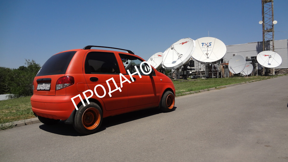Daewoo Matiz Orange Raptor