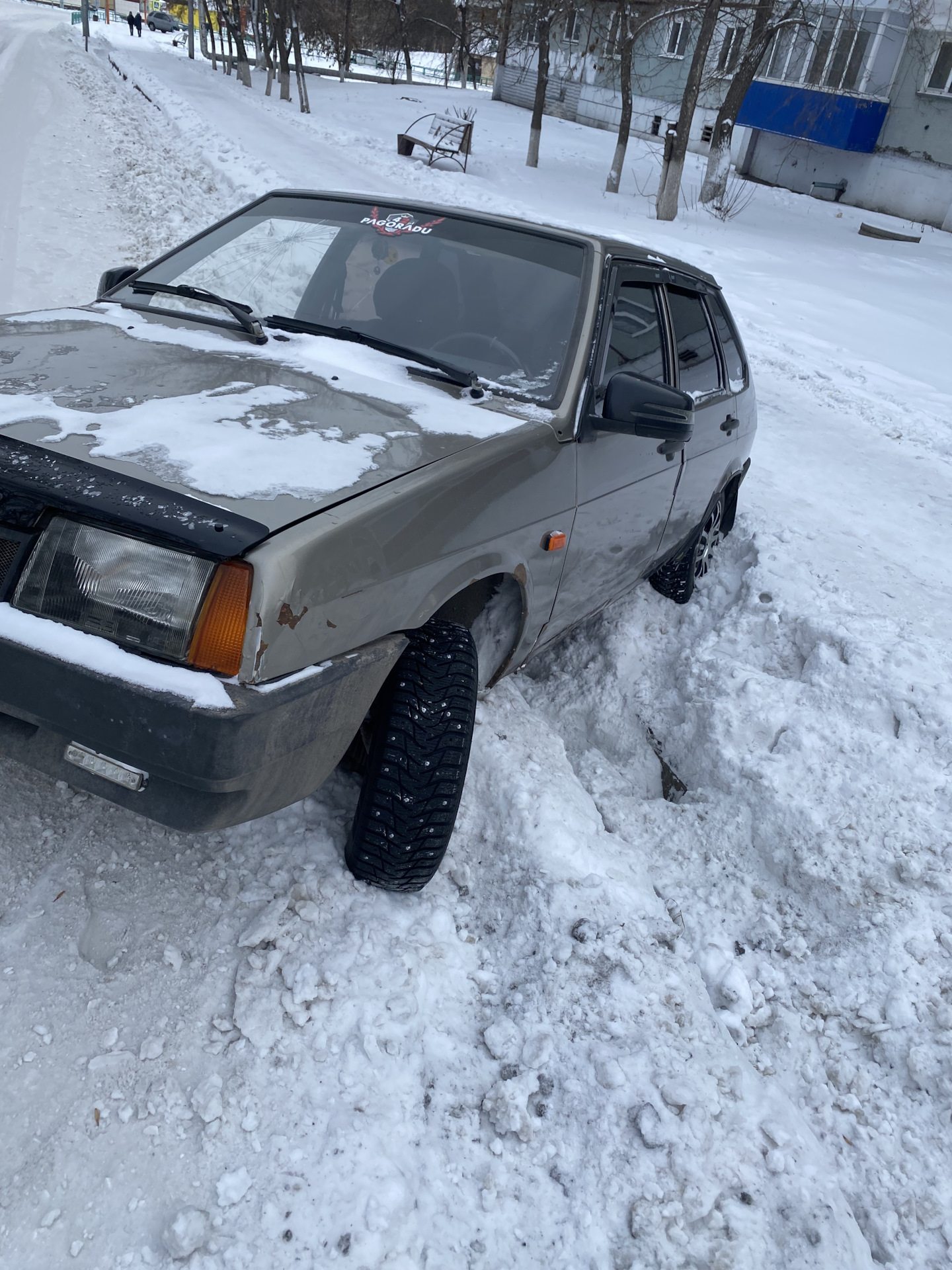 Авария 2024г … — Lada 21093i, 1,5 л, 2002 года | ДТП | DRIVE2