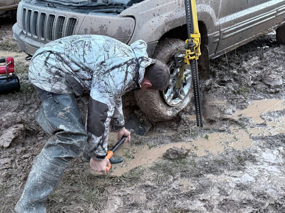 Делаем левое колесо — Jeep Grand Cherokee (WJ)