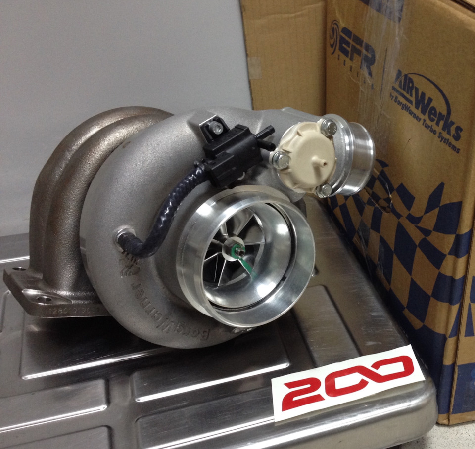 Турбина 1000HP Borg Warner EFR 9174 T4 TwinScroll 1.05 A/R на ...