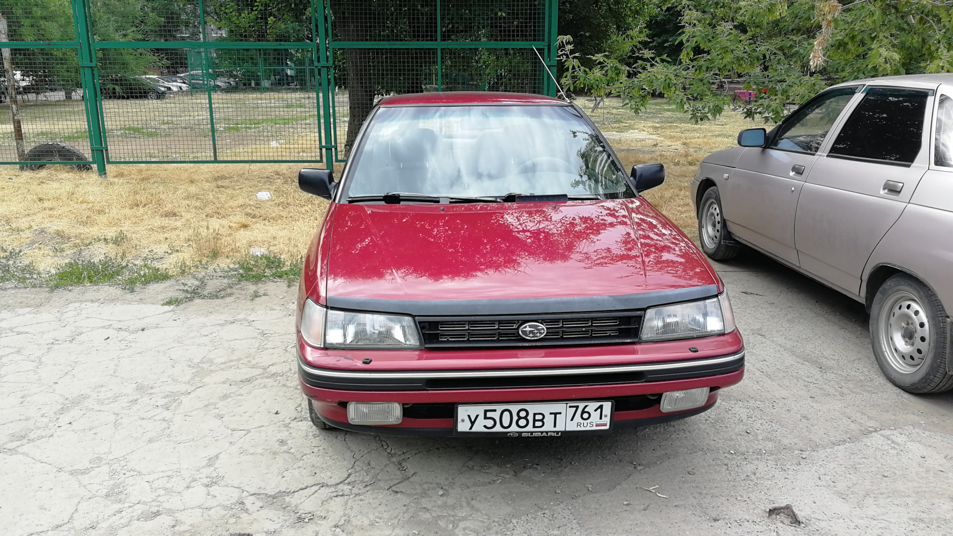 Subaru Legacy (BC/BJ/BF) 1.8 бензиновый 1990 | Вишня на DRIVE2