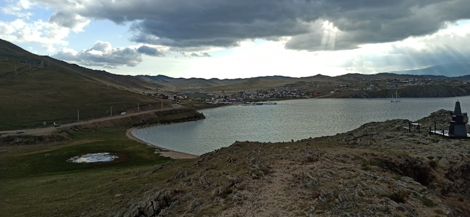 Село Сахюрта. — Mazda 323 IV