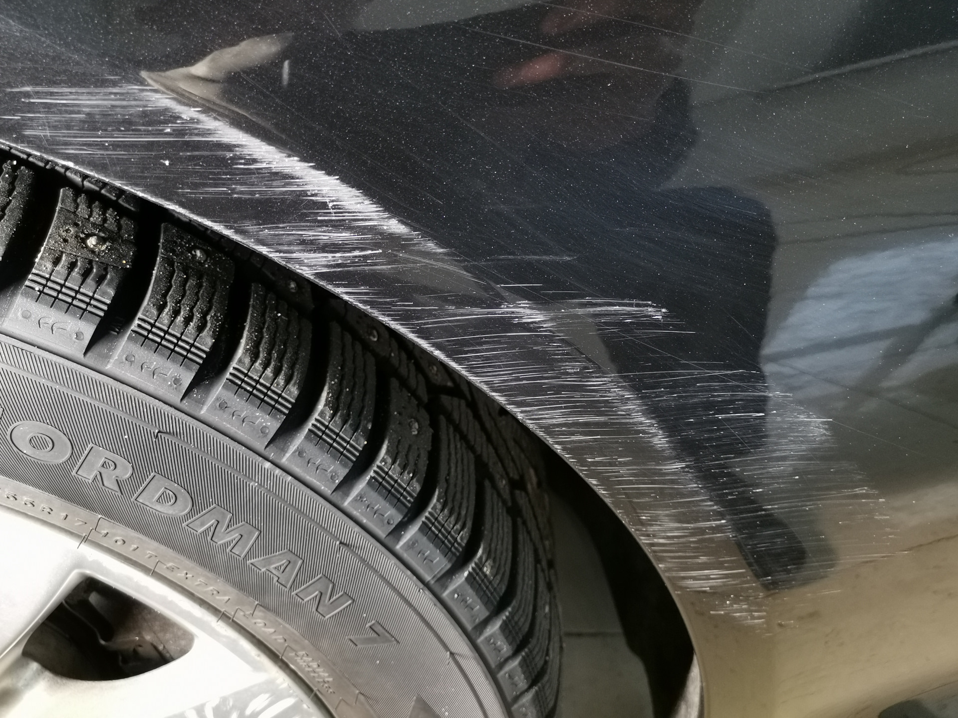 Очень глубокие царапины без покраски — Автоцарапина на DRIVE2