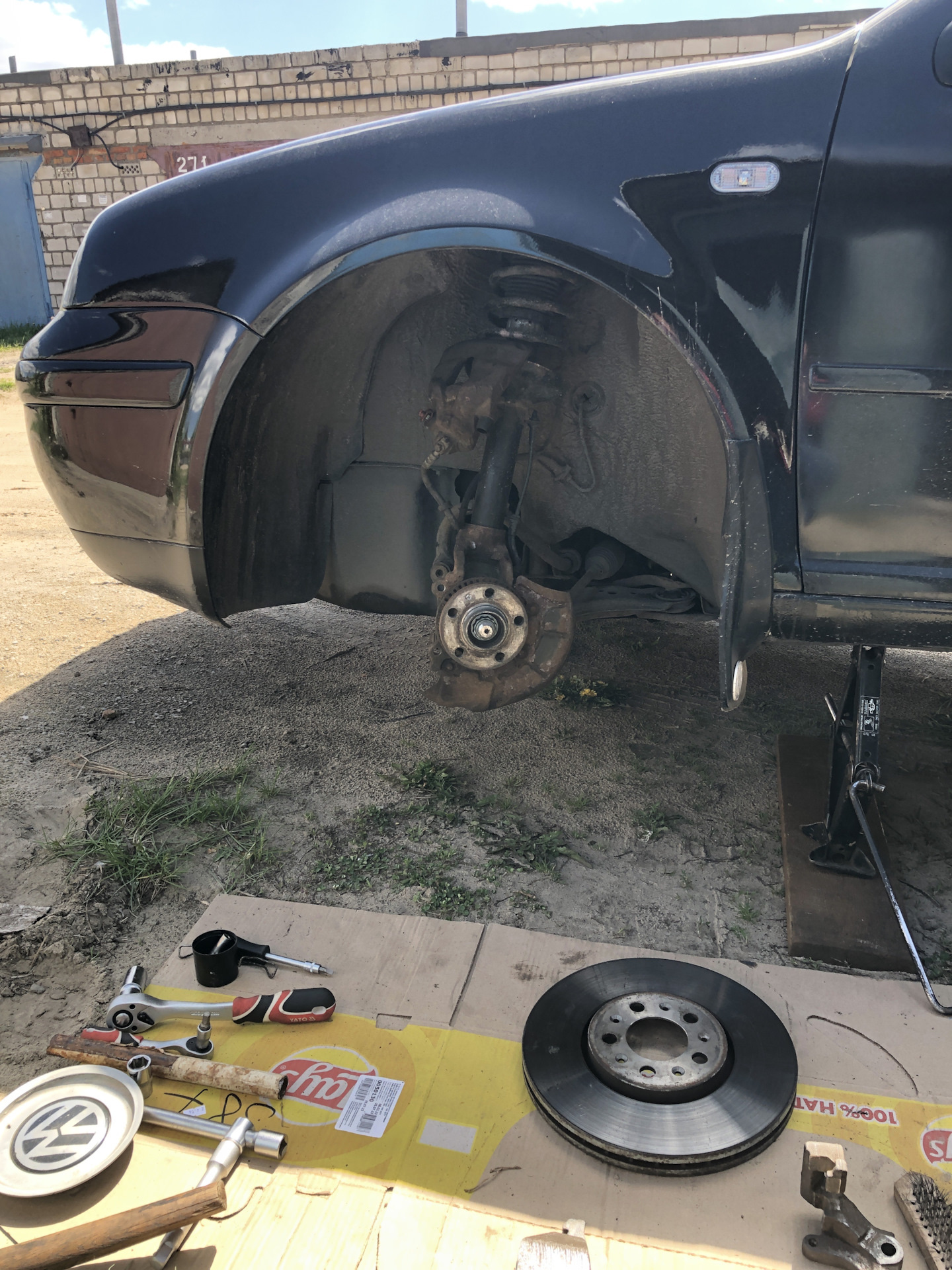 Греется передний левый тормозной диск! — Сообщество «Volkswagen Club ...