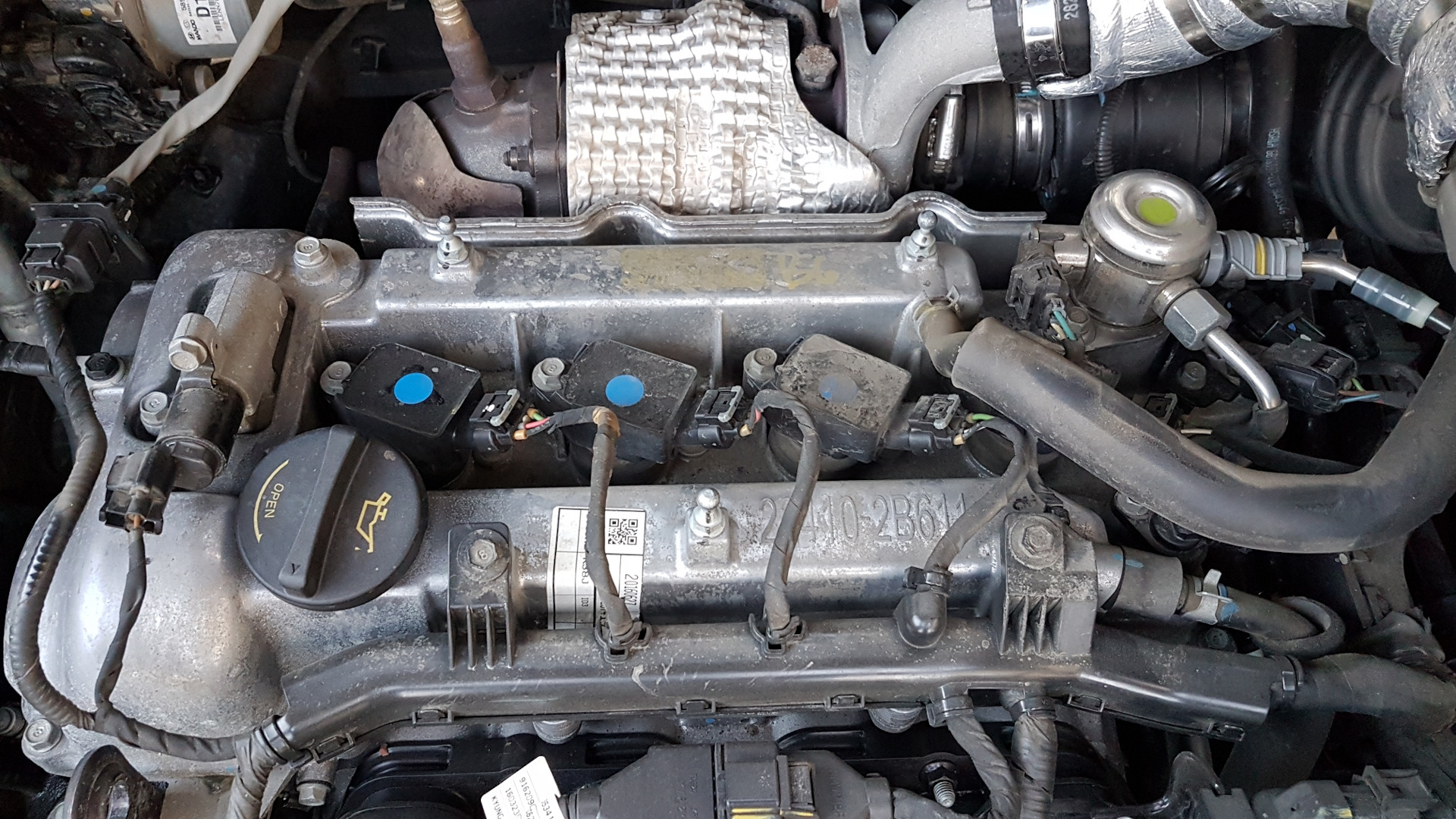Хендай туссан 1 двигатель. Туксон 1.6 турбо. ТНВД Hyundai Tucson TL 2016. Хендай 1.6 турбо. Хендай Туссан 1,6 турбо свечи.