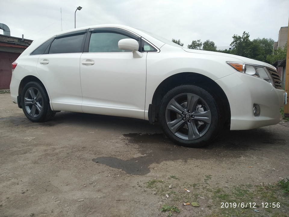 Диски на лето. — Toyota Venza (1G), 2,7 л, 2010 года | своими руками ...