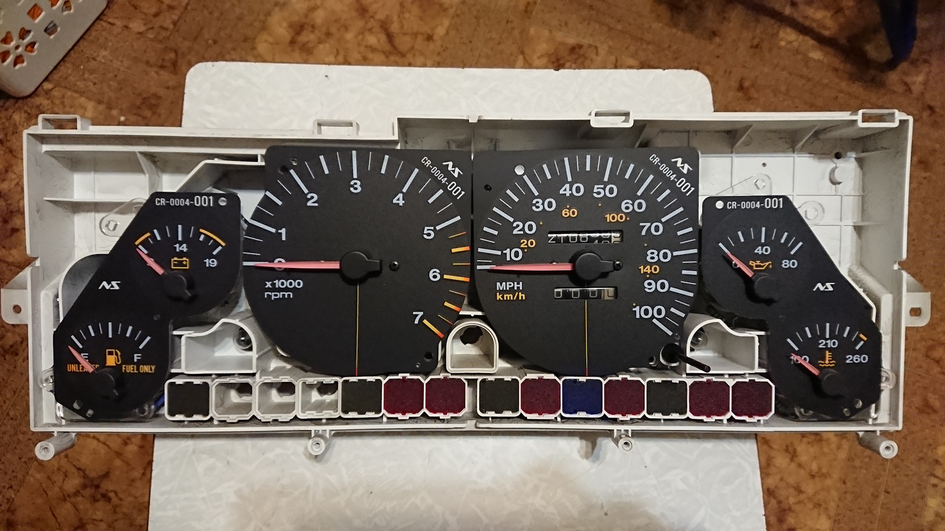 Чистка щитка приборов, замена лампочки. — Jeep Grand Cherokee (ZJ), 4 л ...