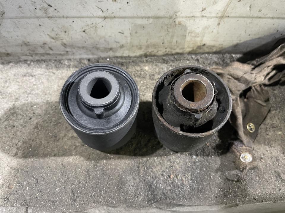 Усиленный сайлентблок заднего продольного рычага на Mitsubishi Lancer ...