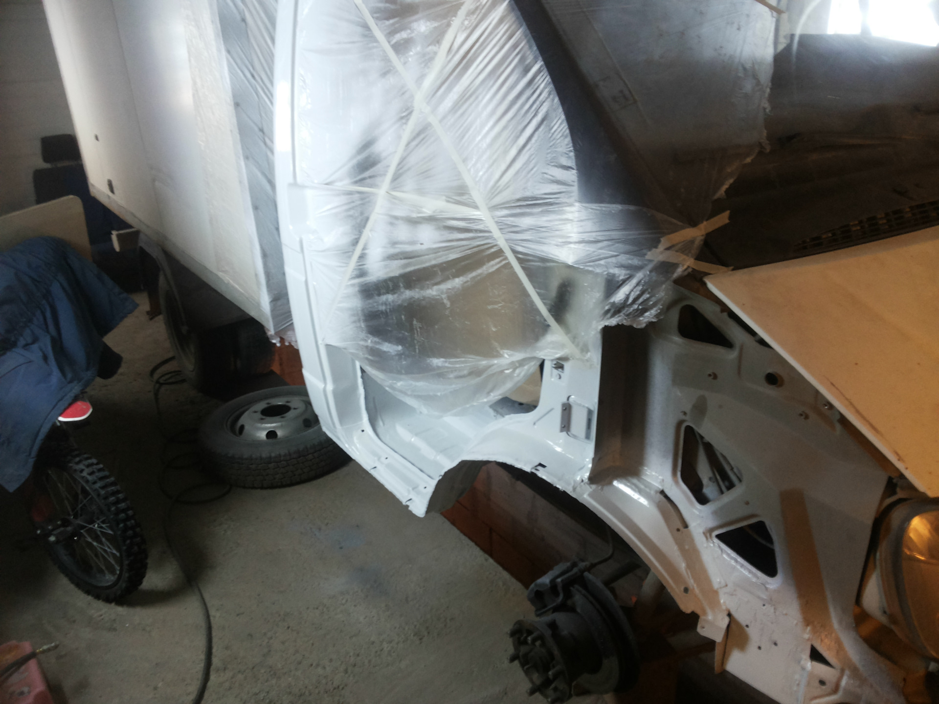 Замена порога, ступеньки, арки — ГАЗ Газель, 2,3 л, 2008 года ...