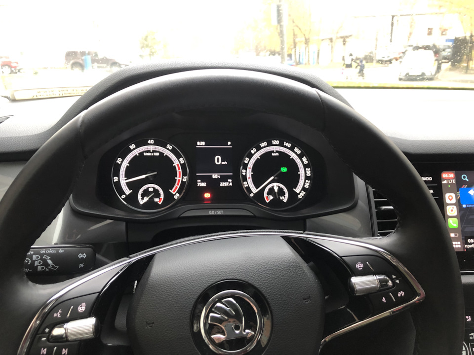 Новая приборная панель 22г — Skoda Kodiaq, 1,4 л, 2021 года | тюнинг ...