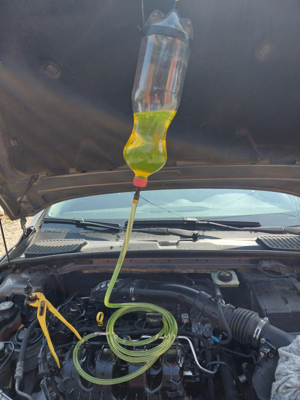 Промывка системы впрыска — Ford Mondeo IV, 2 л, 2012 года | своими ...