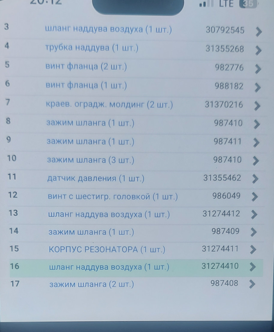 Фото в бортжурнале Volvo XC70 III. Запчасти на фото: 30792545, 31355268, 982776, 988182, 31370216, 987410, 987411, 31355462, 986049, 31274412, 31274411, 31274410, 987408