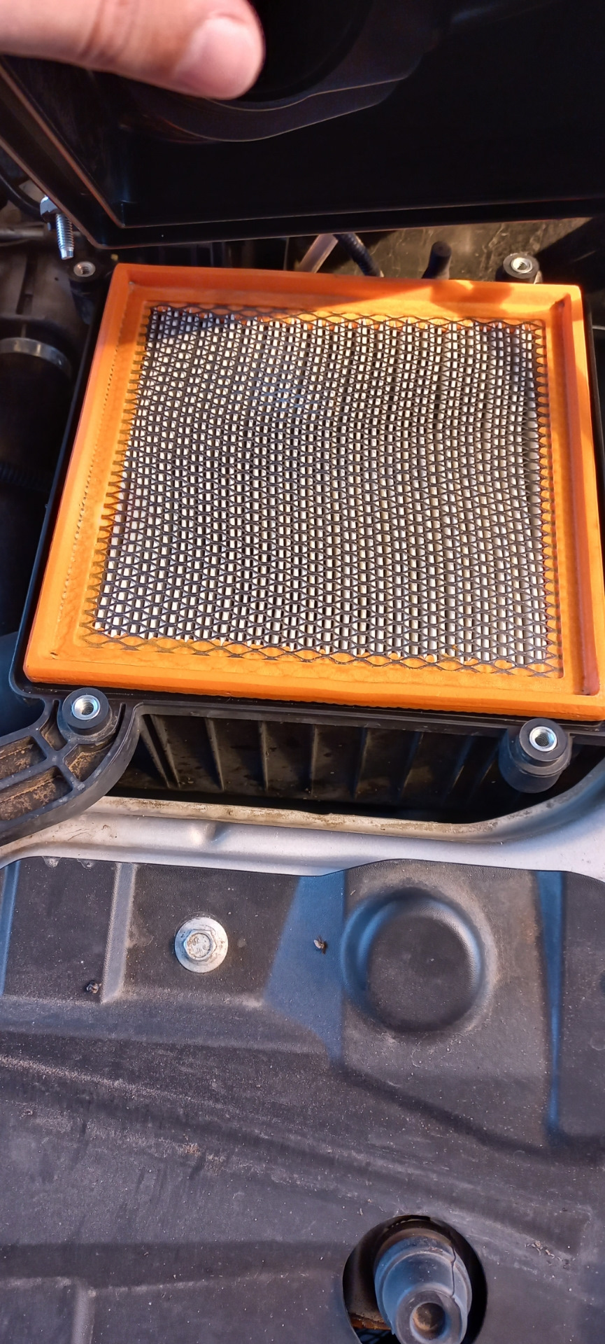 Состояние салонного фильтра и воздушного на пробеге 9500 — Lada Гранта ...