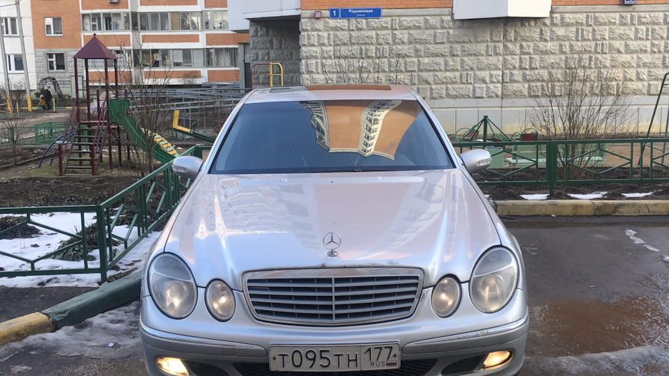 Бортжурнал Mercedes-Benz E-Class w211.061
