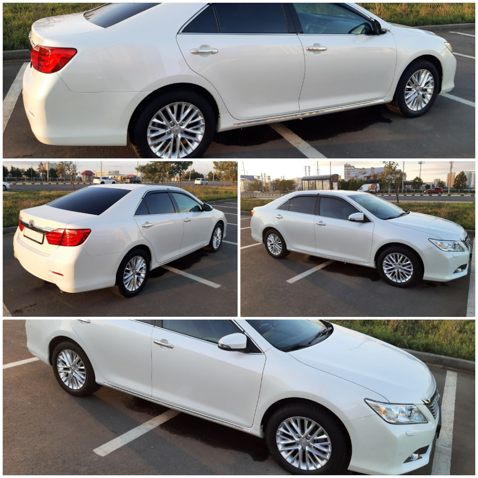 Шины летние Toyo 225/55 R17, литые диски LEXUS-STYLE 7Jx17 ET40 5x114,3 на  Toyota Camry (XV50), Toyota Alphard (2G), Lexus ES (XV60). Б/у | 45 000 ₽ в  городе Ставрополь | DRIVE2