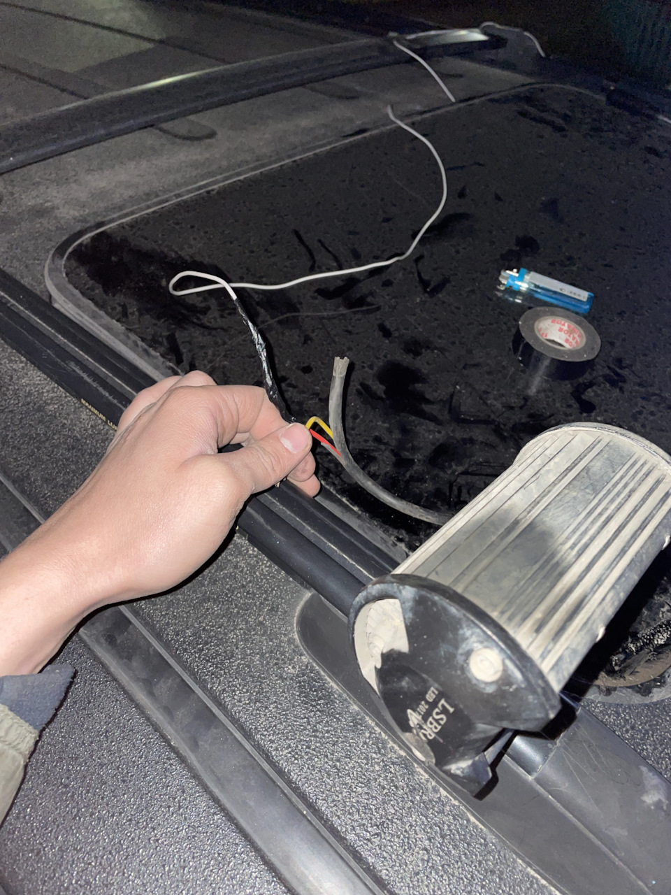 Установка прожекторов (вспышки) и внесение изменение в ТС — KIA Sorento ...