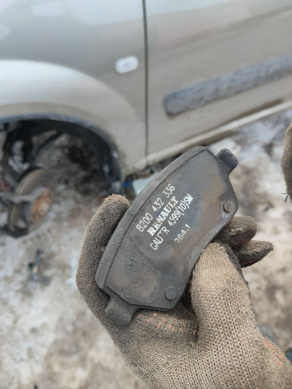 8200432336 Колодки тормозные RENAULT | Запчасти на DRIVE2