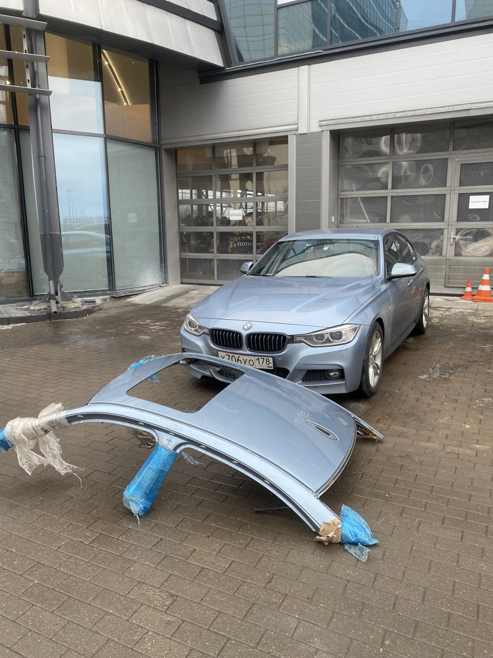 Установка люка — BMW 3 series (F30), 1,6 л, 2013 года | тюнинг | DRIVE2