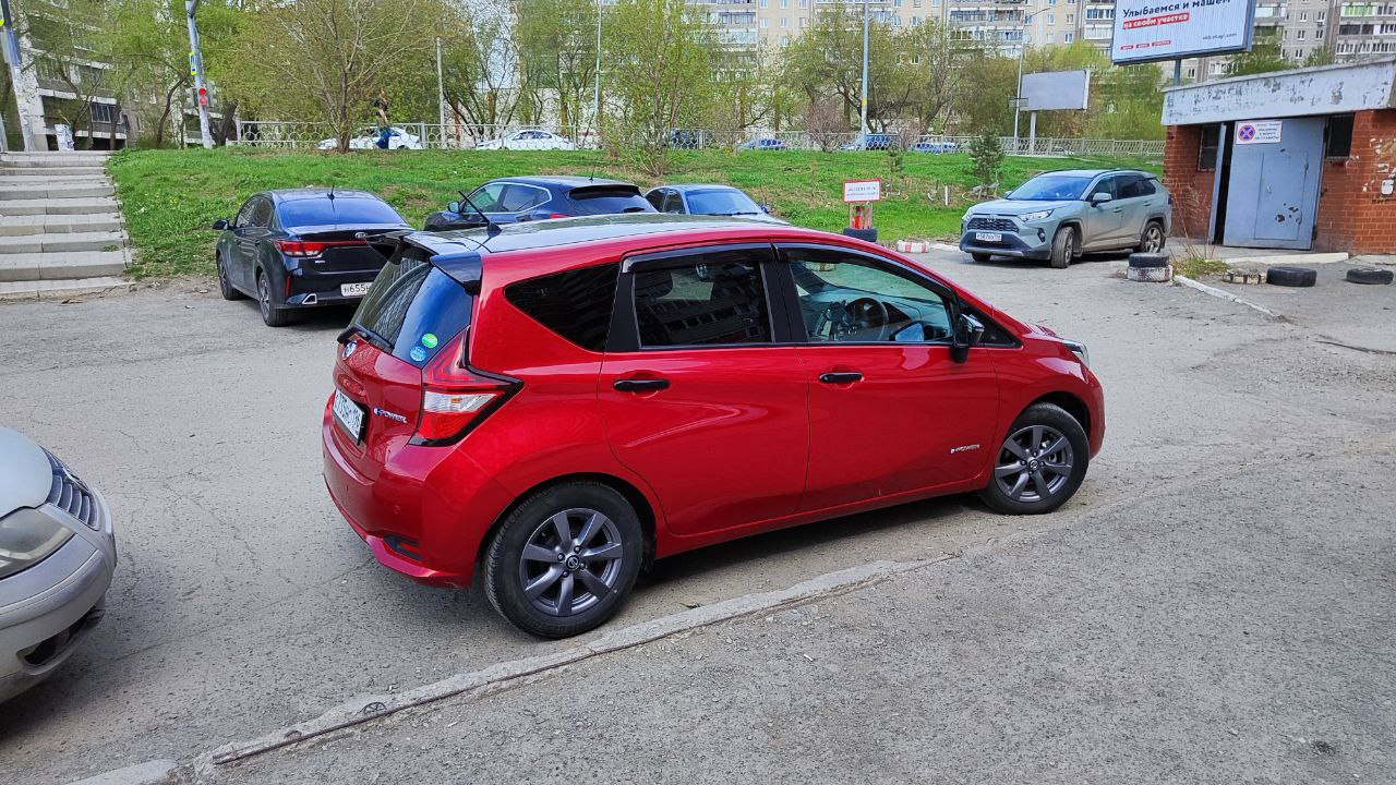 nissan note e power масло в редуктор