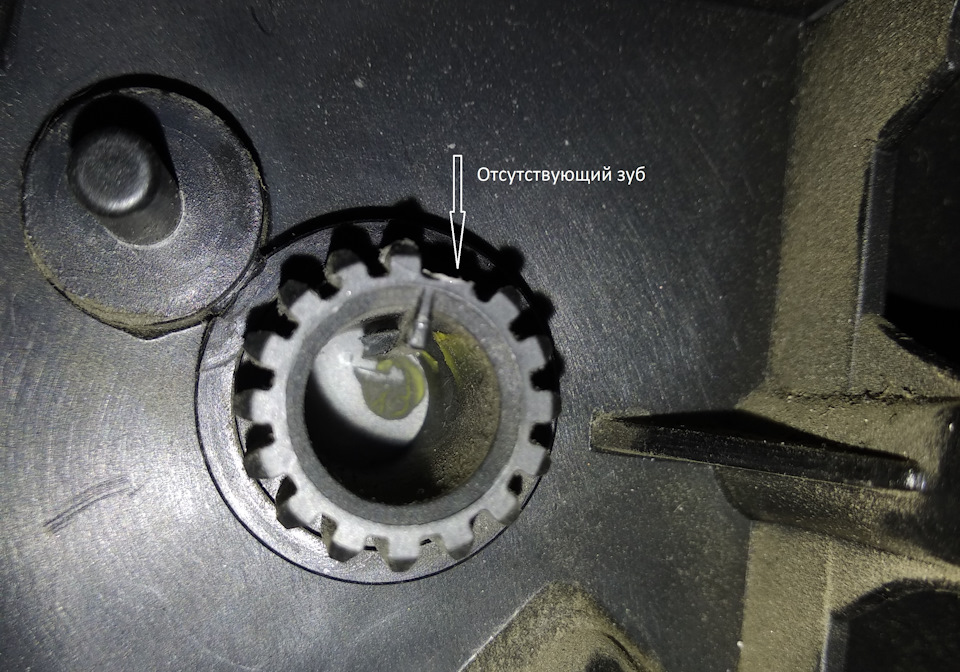 Шестерне каюк. — Peugeot 307