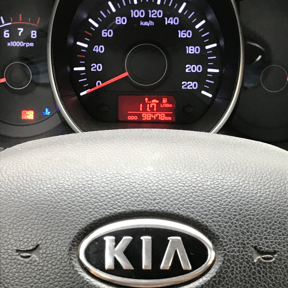 Большое ТО 100.000. Полная замена подвески — KIA Rio (3G), 1,4 л, 2011 года  | расходники | DRIVE2