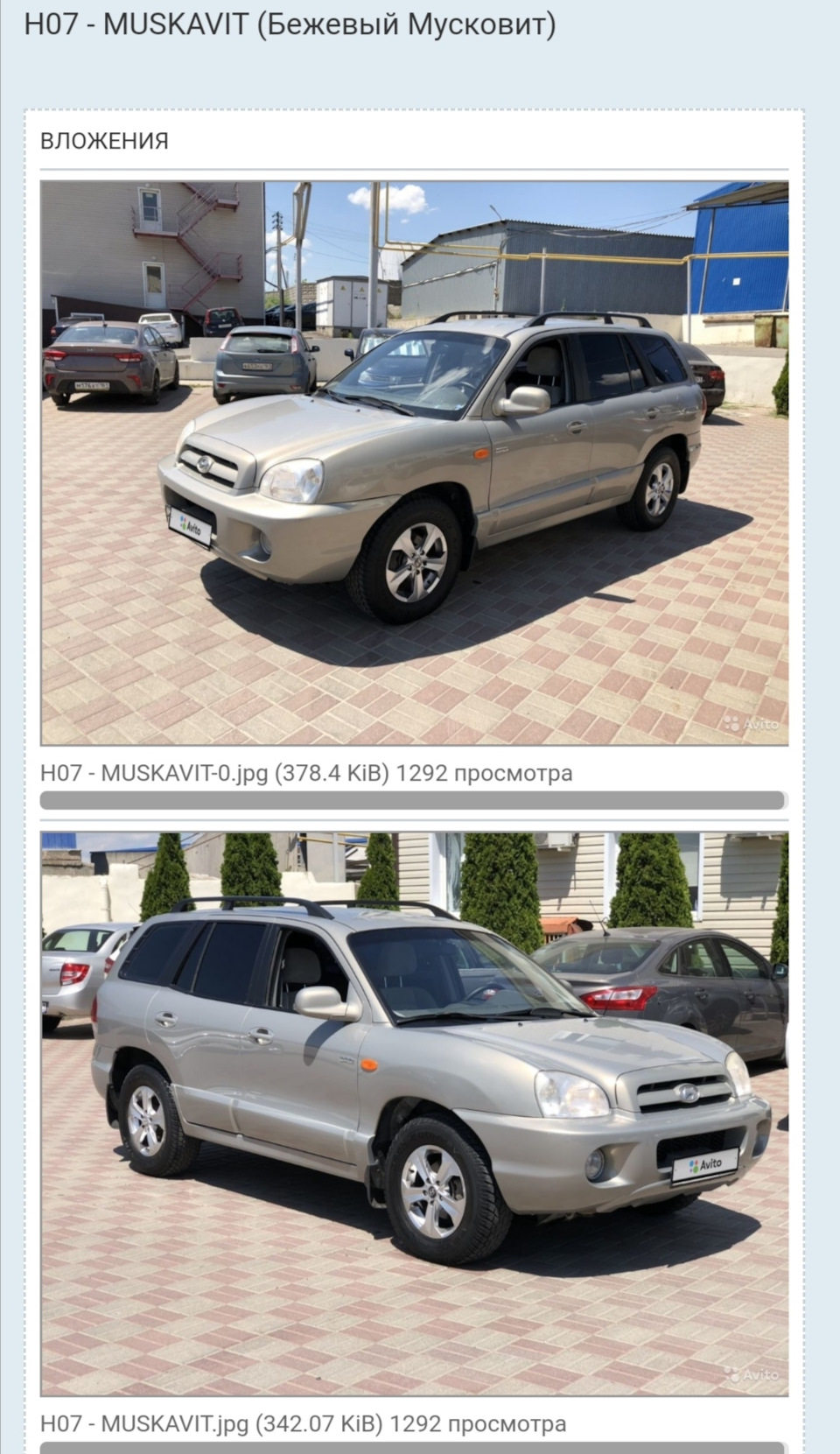 Коды цветов санта Фе классик . Эксплуатация Hyundai Santa Fe 2.7i V6 24V  4WD (Хендай Санта Фе) 2009