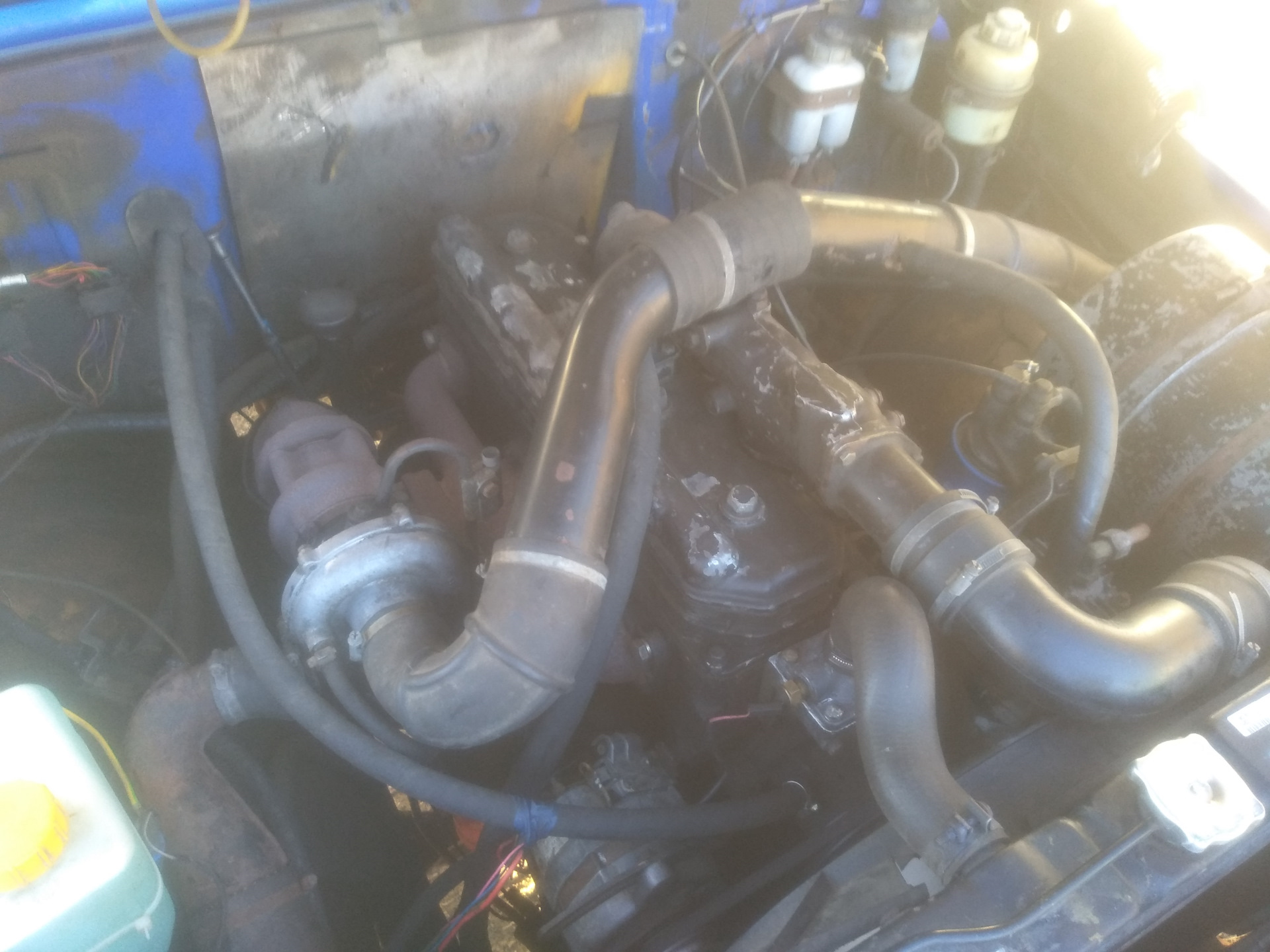 А где, расширительный бачок? — ГАЗ 53, 4,8 л, 2007 года | наблюдение ...