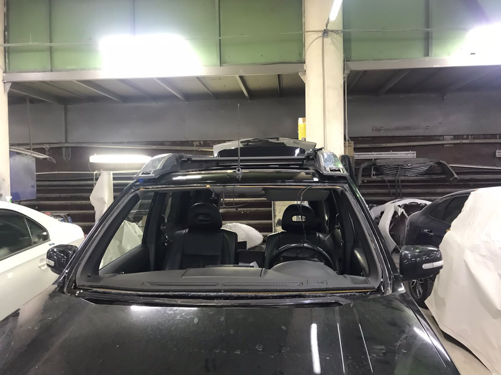 Установка атермального стекла — Nissan X-Trail II (t31), 2 л, 2012 года ...