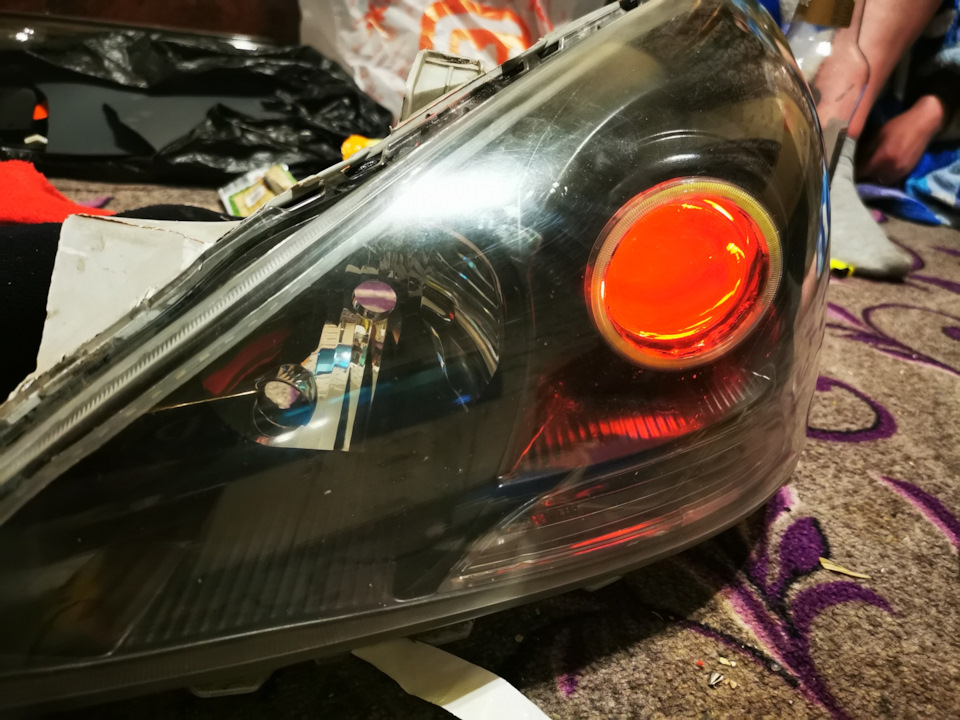 Подсветка линзы — Toyota Allion (T240), 1,8 л, 2002 года | тюнинг | DRIVE2