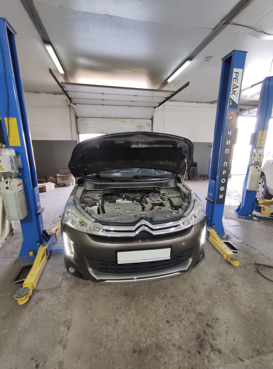 Удаление катализатора Citroen C4 Aircross (Ситроен Ц4 Аиркросс) 2012 2. ...