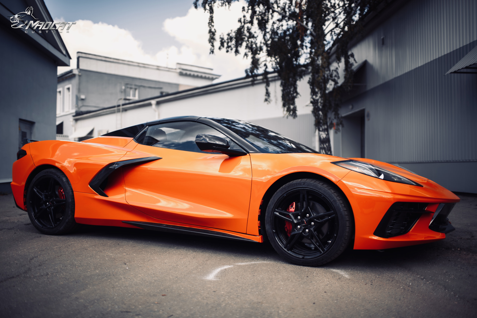 Chevrolet Corvette 2005 Orange