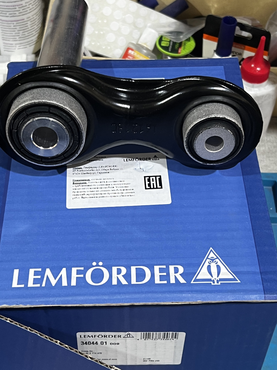3404401 Рычаг подвески LEMFORDER | Запчасти на DRIVE2