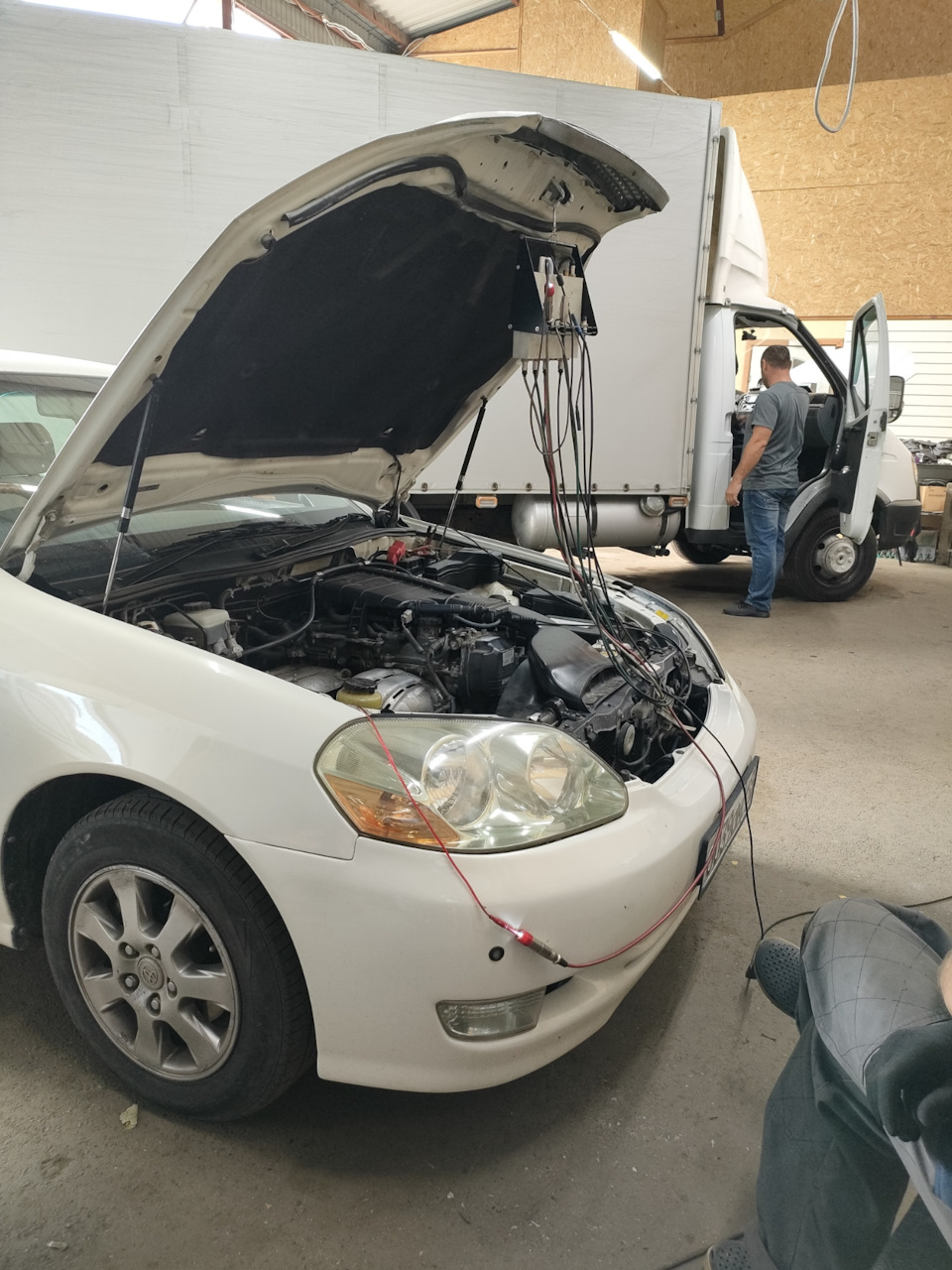 Диагностика мотор-тестером — Toyota Mark II (110), 2 л, 2002 года ...