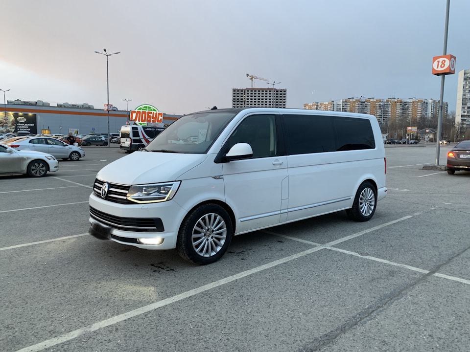 VW Caravelle t6 Р±РµР»С‹Р№