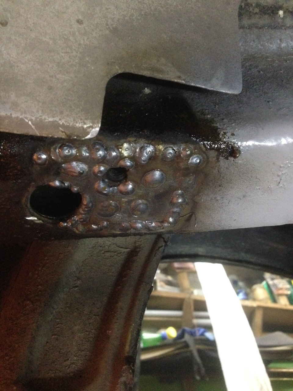 Вырвало крепление стабилизатора из лонжерона( — Subaru Forester (SG), 2 ...